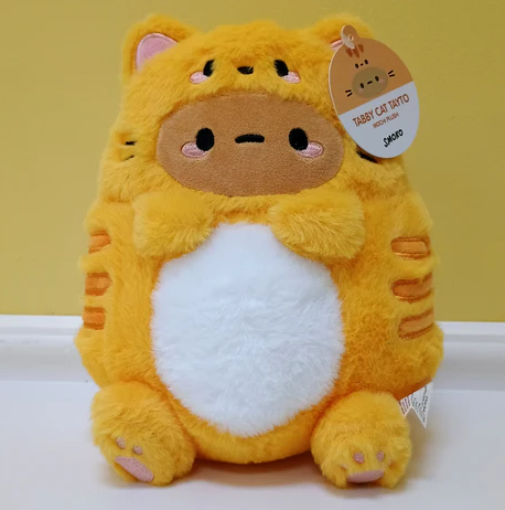 Smoko Tayto Potato Tabby Cat Plush NewtownHQ